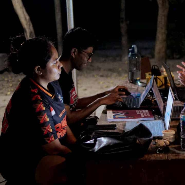 Kawan Sehat agents during a May 2025 medical training in East Sumba
