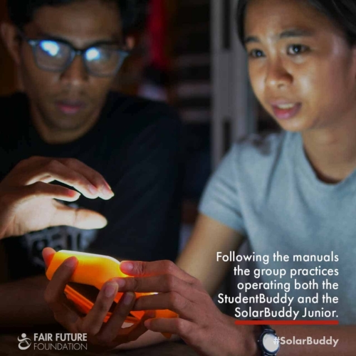 Preparing SolarBuddy QC at Rumah Kambera