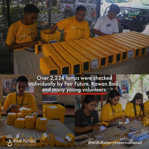 SolarBuddy QC at Rumah Kambera