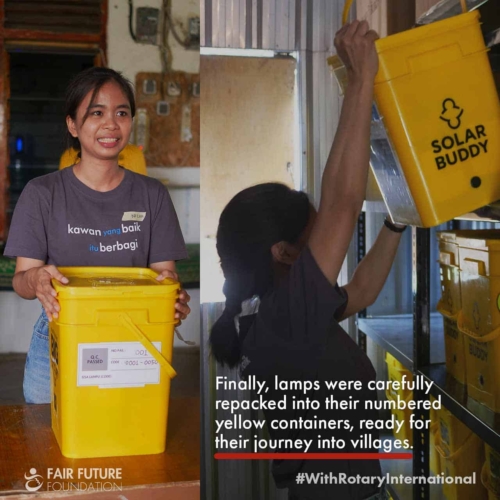 SolarBuddy QC at Rumah Kambera