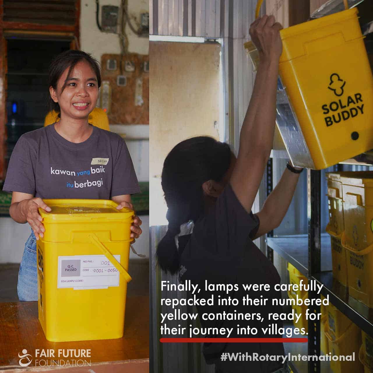 SolarBuddy QC at Rumah Kambera