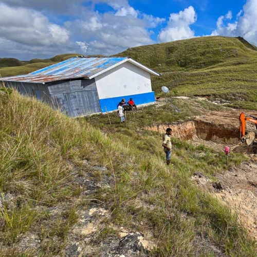 Construction of the 115 m³ Rainwater Reservoir in Laindatang

