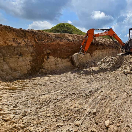 Construction of the 115 m³ Rainwater Reservoir in Laindatang

