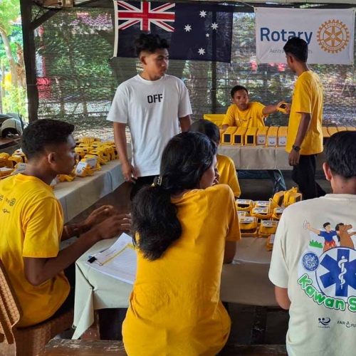 SolarBuddy Quality Control in Sumba