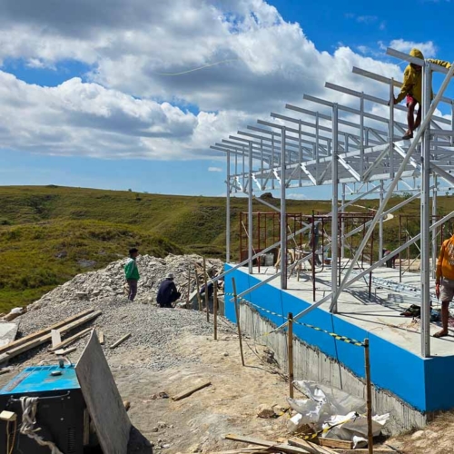 Construction of the 115 m³ Rainwater Reservoir in Laindatang

