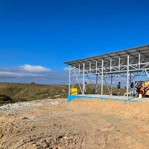 Construction of the 115 m³ Rainwater Reservoir in Laindatang

