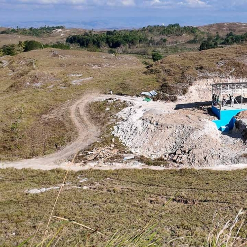 Construction of the 115 m³ Rainwater Reservoir in Laindatang

