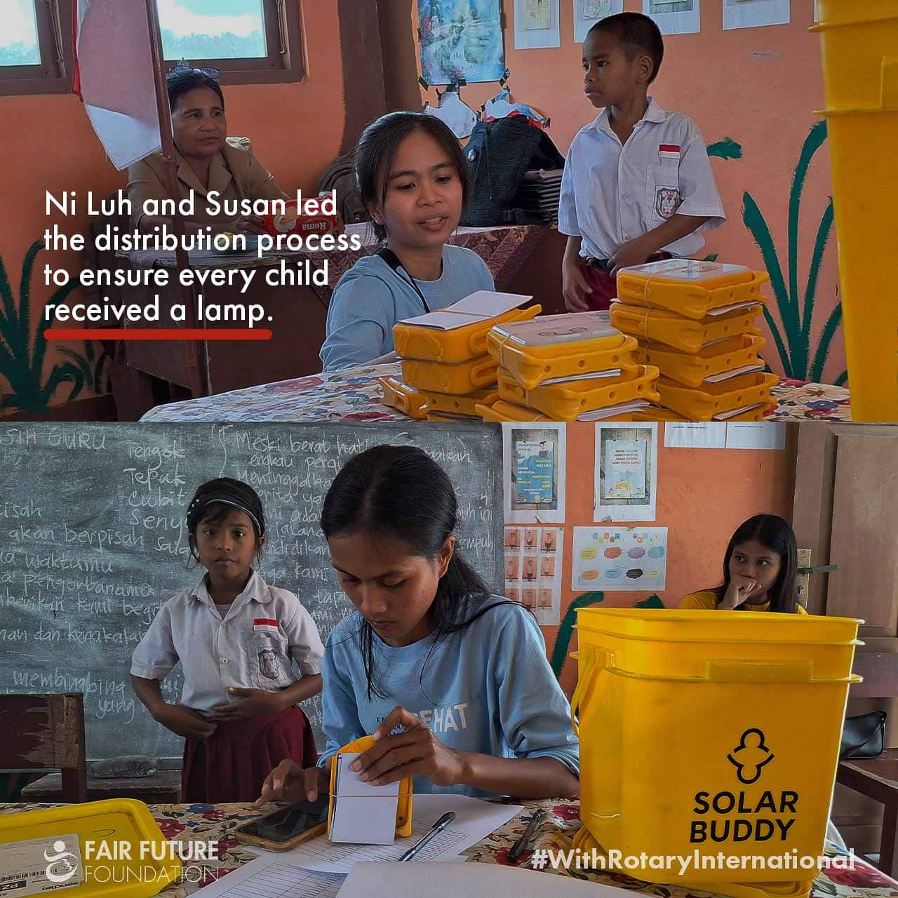 SolarBuddy Lamp Distribution in Praiwangga