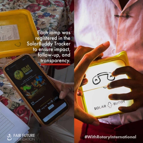 SolarBuddy Lamp Distribution in Praiwangga