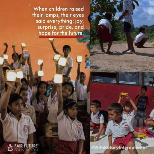 SolarBuddy Lamp Distribution in Praiwangga