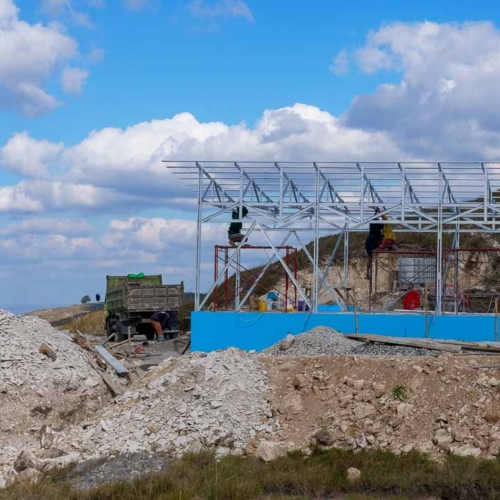 Construction of the 115 m³ Rainwater Reservoir in Laindatang

