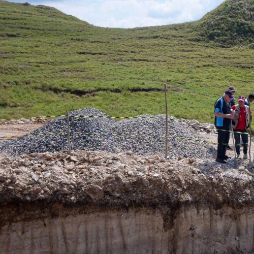 Construction of the 115 m³ Rainwater Reservoir in Laindatang


