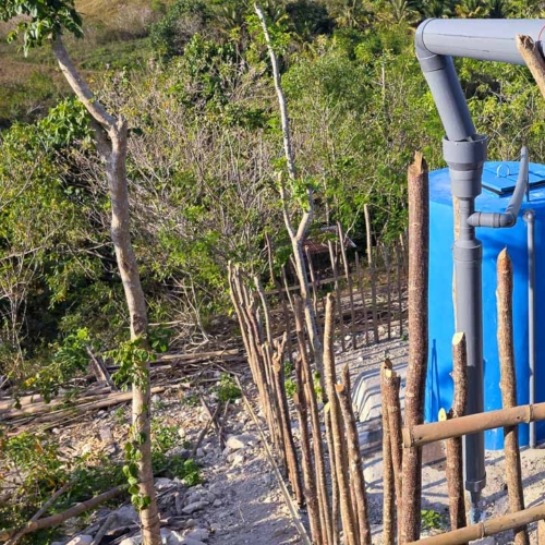 Ferro Cement Reservoir Construction in Hambarita