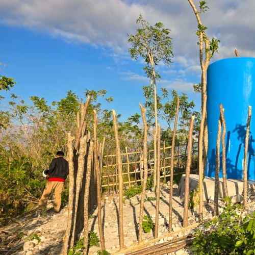 Ferro Cement Reservoir Construction in Hambarita