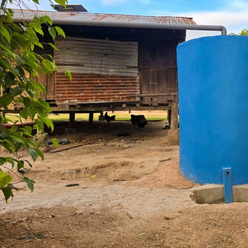 Ferro Cement Reservoir Construction in Hambarita