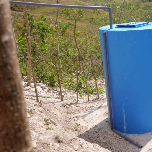 Ferro Cement Reservoir Construction in Hambarita