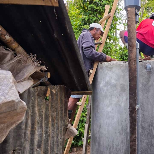 Ferro Cement Reservoir Construction in Hambarita