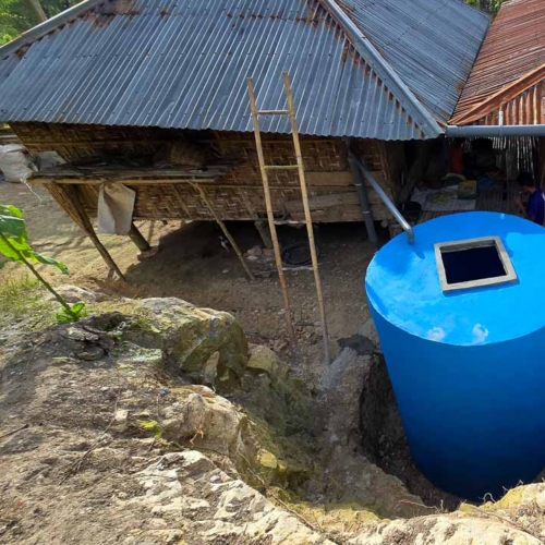 Ferro Cement Reservoir Construction in Hambarita