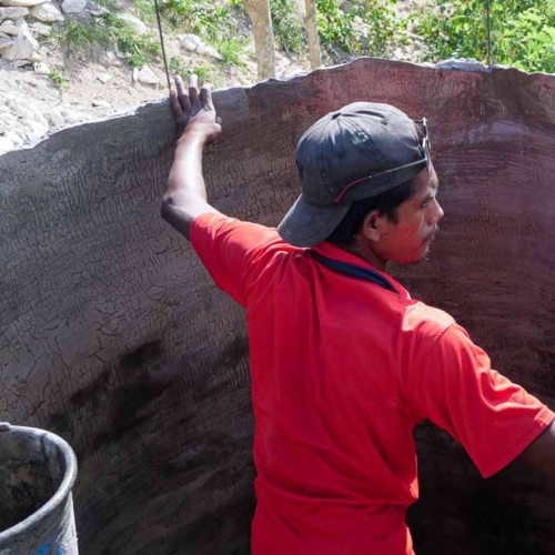 Ferro Cement Reservoir Construction in Hambarita