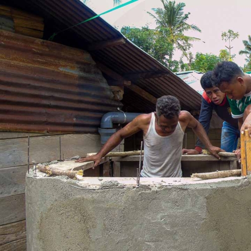 Ferro Cement Reservoir Construction in Hambarita