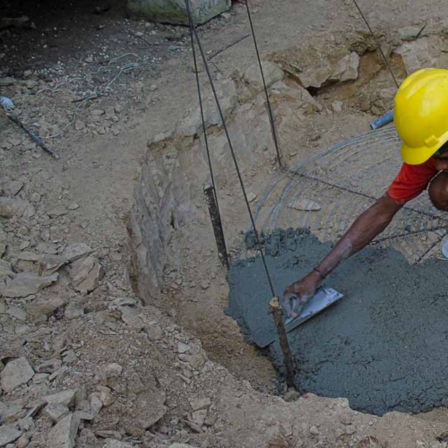 Ferro Cement Reservoir Construction in Hambarita