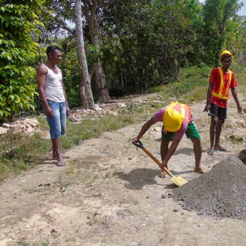Ferro Cement Reservoir Construction in Hambarita
