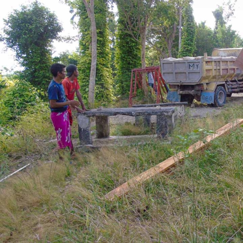 Ferro Cement Reservoir Construction in Hambarita