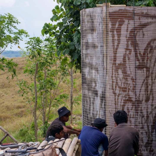 Ferro Cement Reservoir Construction in Hambarita