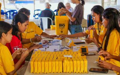 SolarBuddy lamps East Sumba – quality control to classrooms
