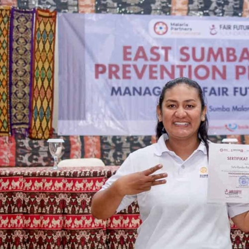 Malaria diagnostics training for all East Sumba analysts