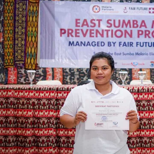Malaria diagnostics training for all East Sumba analysts