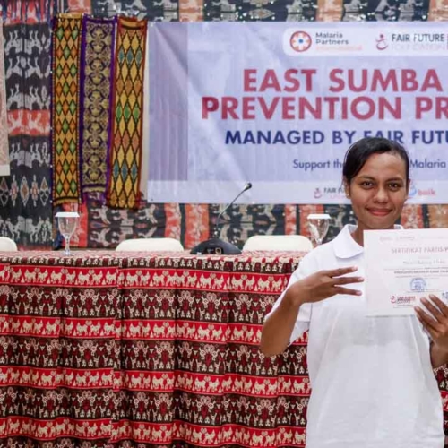Malaria diagnostics training for all East Sumba analysts