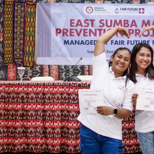 Malaria diagnostics training for all East Sumba analysts