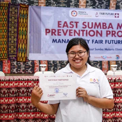 Malaria diagnostics training for all East Sumba analysts