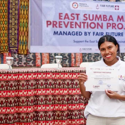 Malaria diagnostics training for all East Sumba analysts