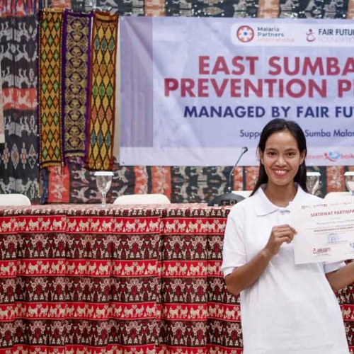 Malaria diagnostics training for all East Sumba analysts