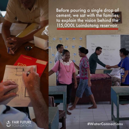 Laindatang community water planning