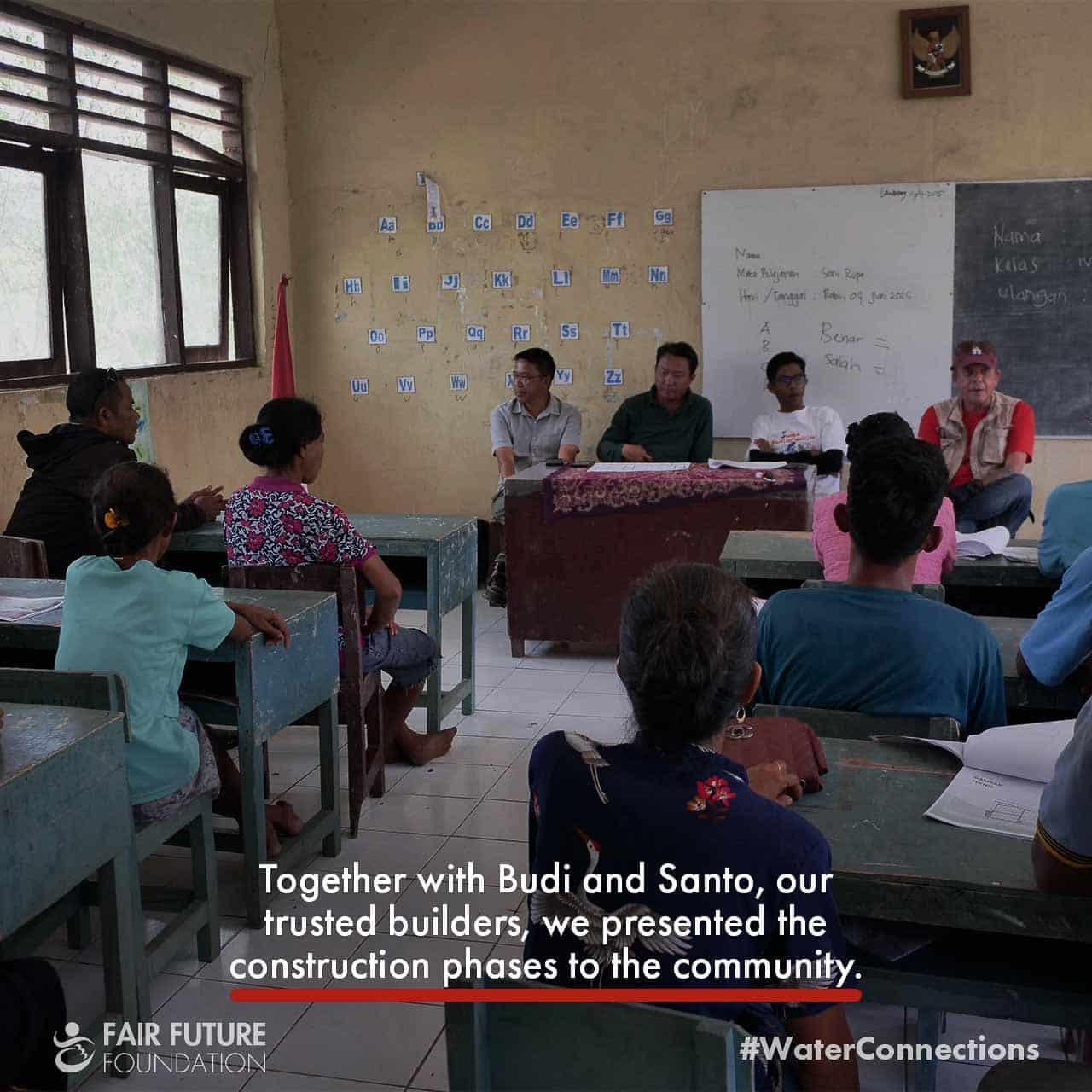 Laindatang community water planning