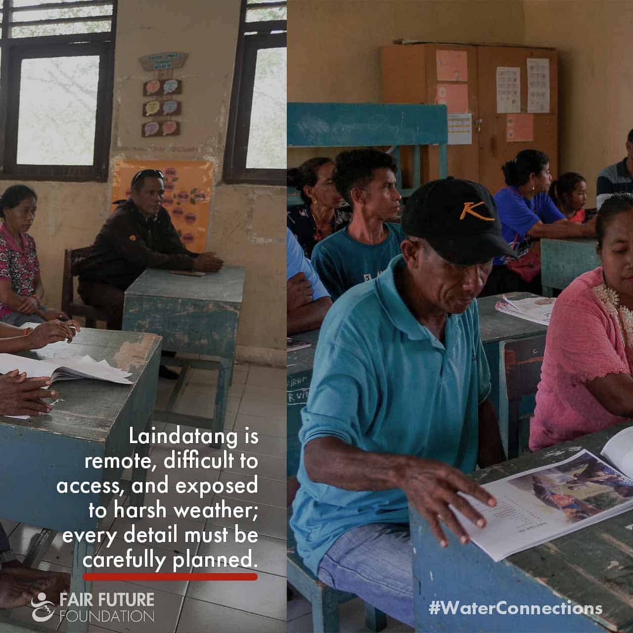 Laindatang community water planning