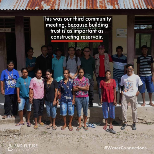 Laindatang community water planning