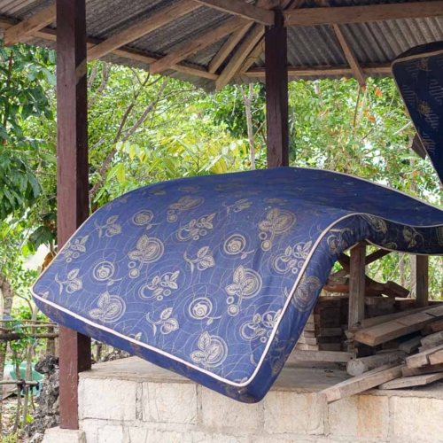 IRS malaria spraying East Sumba