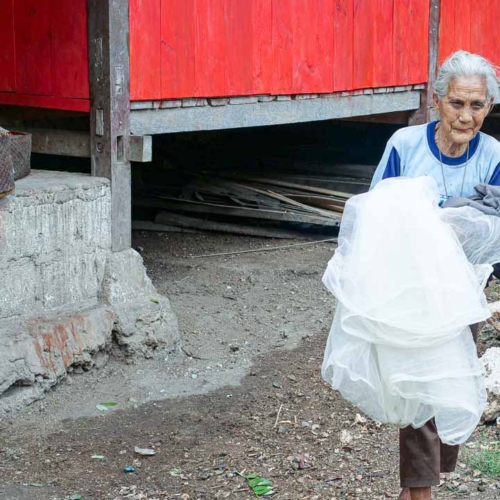 IRS malaria spraying East Sumba