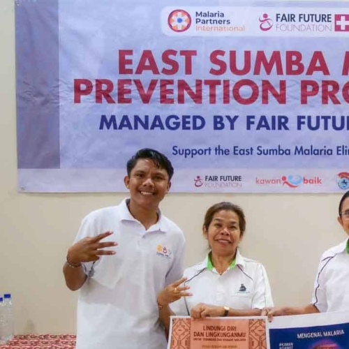 Malaria diagnostics training for all East Sumba analysts