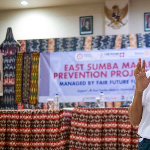 Malaria diagnostics training for all East Sumba analysts