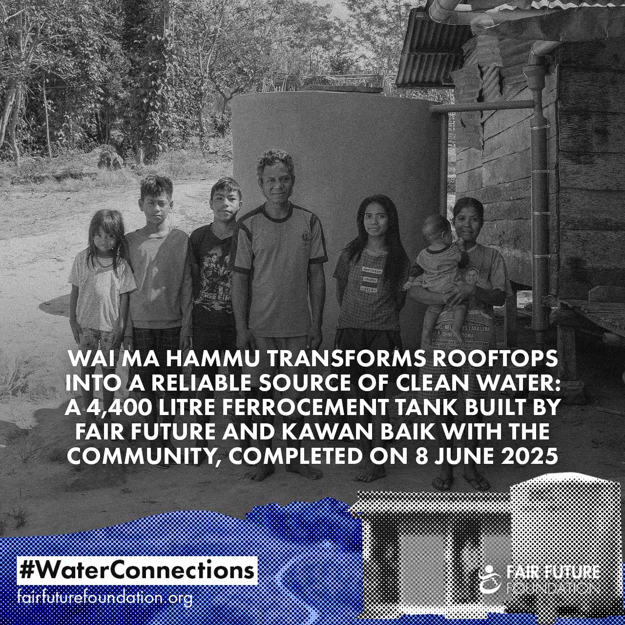 Wai Ma Hammu water reservoir in Hambarita village