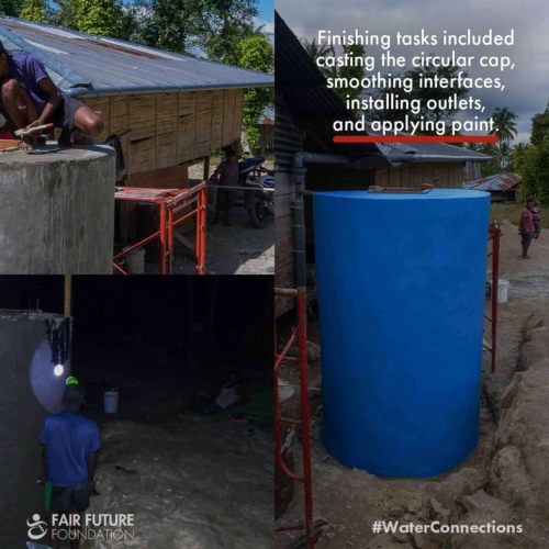 Wai Ma Hammu water reservoir in Hambarita village Wai Ma Hammu water reservoir in Hambarita village