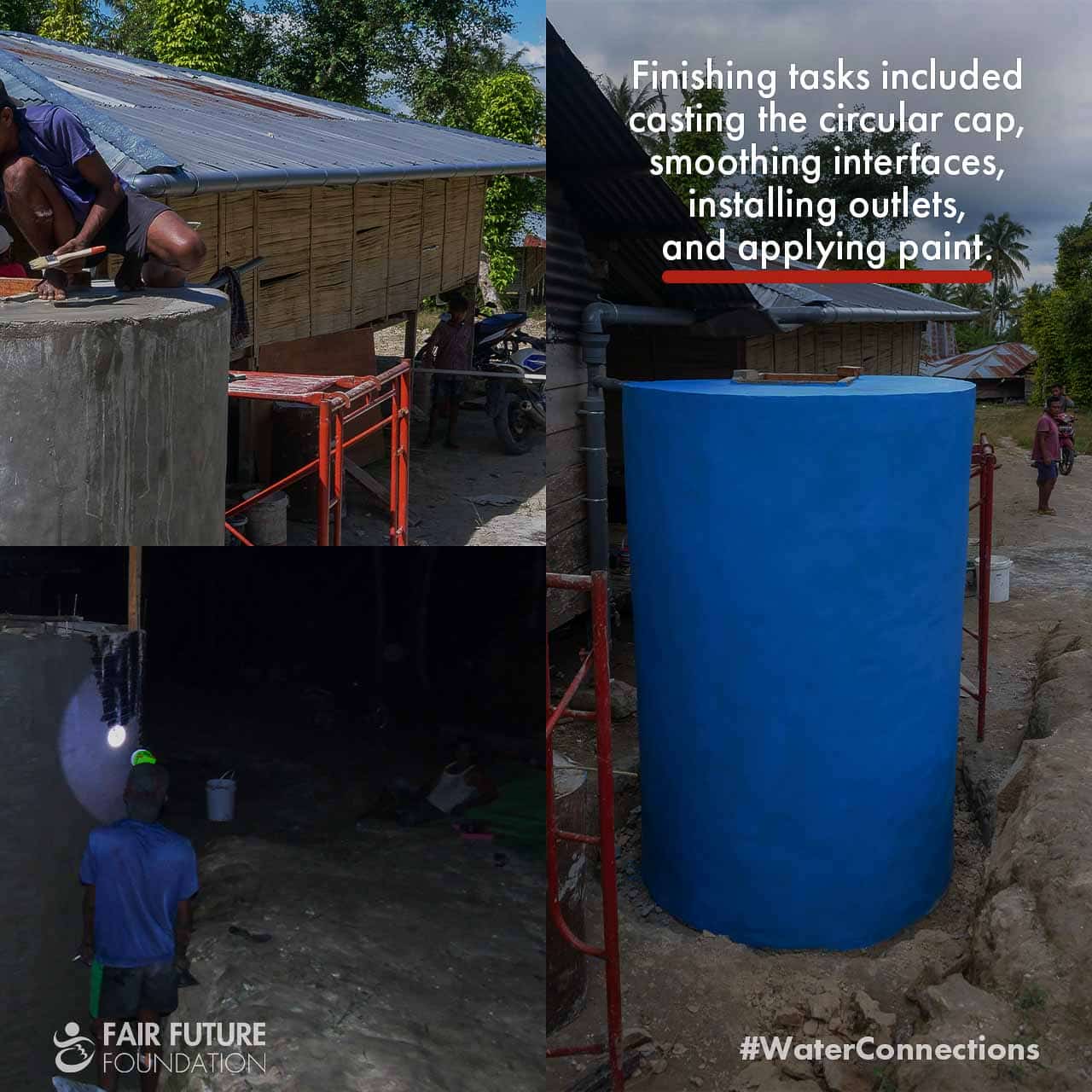 Wai Ma Hammu water reservoir in Hambarita village