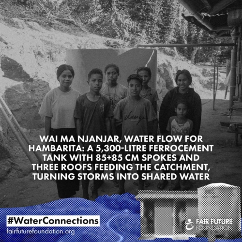 Hambarita rainwater tank Wai Ma Njanjar Hambarita rainwater tank Wai Ma Njanjar