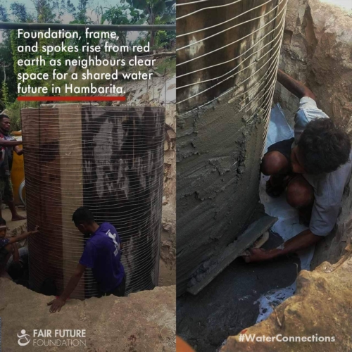 Hambarita rainwater tank Wai Ma Njanjar Hambarita rainwater tank Wai Ma Njanjar