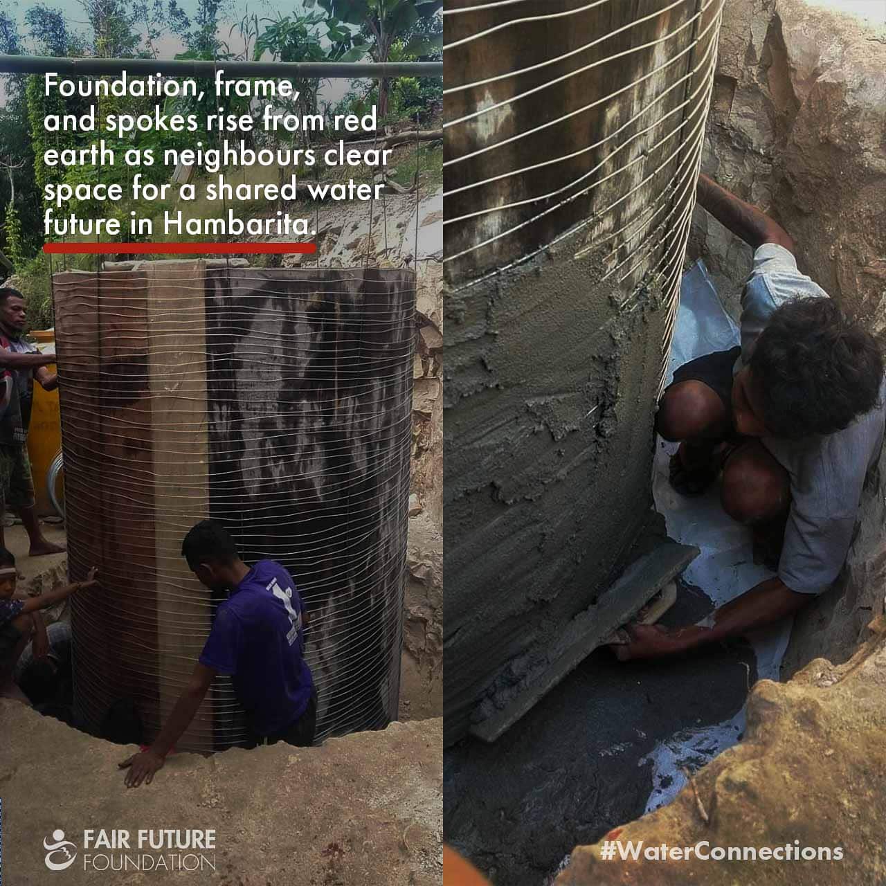 Hambarita rainwater tank Wai Ma Njanjar